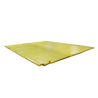 Enpac 4902 YE Economy Stinger Spillpal with Removable Foam Sidewalls, 707 Gallon Spill Capacity, 12' Length x 21' Width x 4 1/2" Height, Yellow Science Lab Spill Containment Supplies