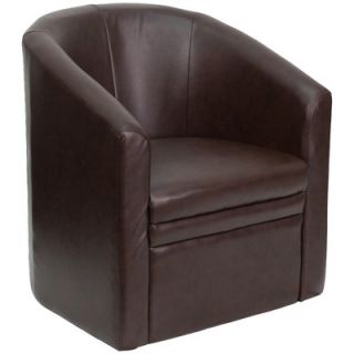 FlashFurniture Club Lounge Chair with Barrel Shape