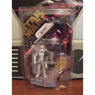 Star Wars 30th Anniversary #9 Concept Stormtrooper McQuarrie Ultimate Galactic Hunt Gold Coin Hasbro Collector Collectible Action Figure Star Wars Toys & Games