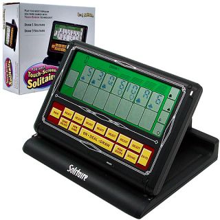 Trademark Global Portable Touch Screen Solitare 2 in 1 Game (10 41985)