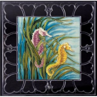 EnVogue 8 x 8 Mermaid Art Tile in the Sea Art Tile in Multi