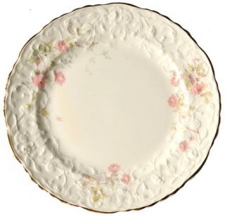 Pope Gosser Rosebank Salad Plate, Fine China Dinnerware   Rosepoint Shape,Light