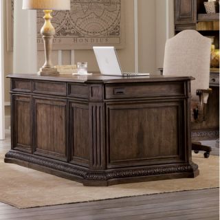 Rhapsody Executive Desk with Keyboard Space