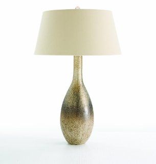 Arteriors 42433 708 Sanford Glass Bottle Lamp, Beige and Brown   Table Lamps  