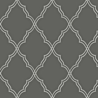Candice Olson Dimensional Surfaces Moroccan Lattice Sand Wallpaper