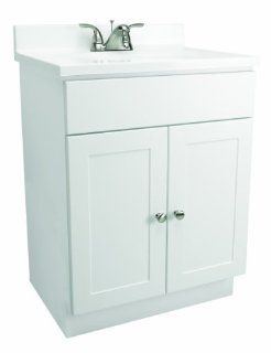 Design House 541615 Vanity Combo White Vanity Bathroom Cabinet with 2 Doors, 31 Inch by 19 Inch by 31.5 Inch