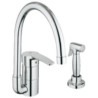 Grohe Eurostyle Single Handle Single Hole Kitchen Faucet with Side
