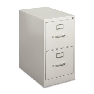 Vertical File,2 Drawer, Letter, Gray