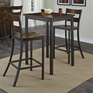 Home Styles Cabin Creek 3 Piece Bistro Table Set