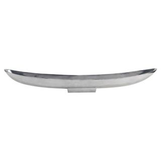 Modern Day Accents Aluminum Long Boat Bowl