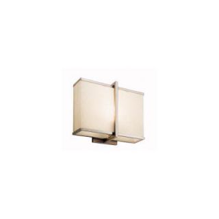 Wall sconce 2 Light Frosted martini shaped glass Designed by Charles