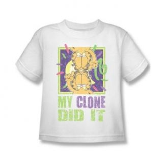 Garfield   My Clone Did It Juvee T Shirt In White Clothing