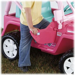 Fisher Price Power Wheels Barbie Wrangler 12V Battery Powered Jeep