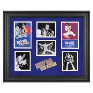 Elvis On Tour Limited Edition Framed Presentation   19 X 23