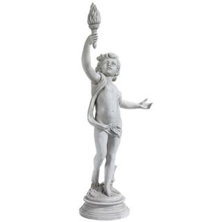 Design Toscano Cherub Sentinel Set Lighting the Heavens Grande Right