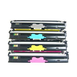 Konica Minolta 1600w Color Toner Cartridge (k/c/m/y) For Konica Minolta 1600w 1650en 1680mf 16
