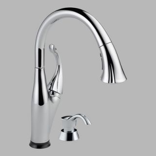 Delta Addison Single Handle Pull Down Centerset Kitchen Faucet with