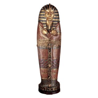 Design Toscano King Tutankhamens Life Size Sarcophagus Statue