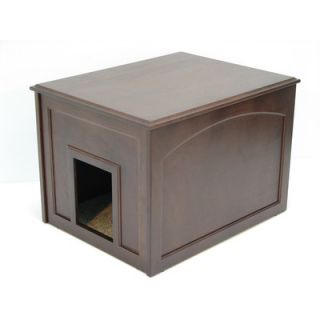 Crown Pet Products Cat Condo and Litter Box Cabinet