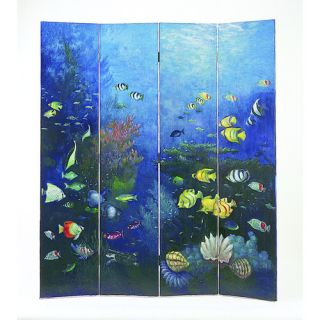Tropical Fish Room Divider