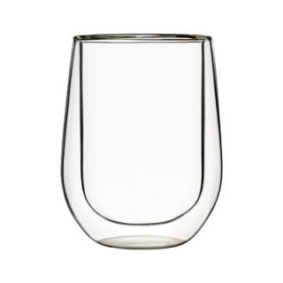 Luigi Bormioli Duos Stemless Wine Glass (Set of 2)