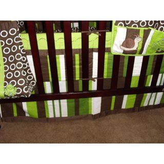 DK Leigh Nursery Crib Bedding Set, Frog, 10 Piece  Frog And Pond Baby Bedding  Baby