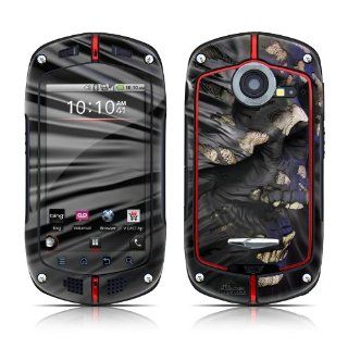 Skull Breach Design Protective Decal Skin Sticker (High Gloss Coating) for Casio G'zOne Commando C771 Cell Phone Cell Phones & Accessories