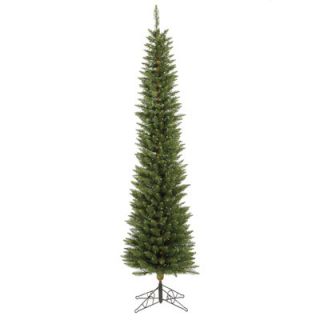Vickerman Durham Pole Pine 8.5 Green Artificial Christmas Tree with