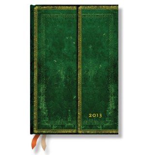 2013 Paperblanks "Jade" Daily Planner (Mini 4.5 x 5.5 day per Page)  Appointment Books And Planners 