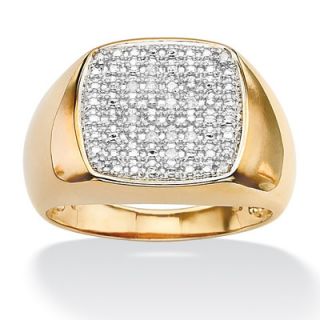 Palm Beach Jewelry Mens Diamond Cluster Ring