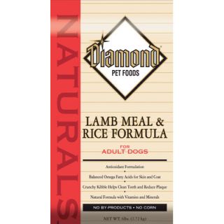 Diamond Pet Food Natural Lamb Meal and Rice Dry Dog Food
