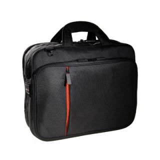 ECO STYLE Luxe Laptop Expandable Toploader Zipper Nylon