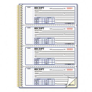 REDIFORM OFFICE PRODUCTS Money Receipt Book, 300 Sets/Book