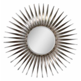 Uttermost Sedona Beveled Mirror in Antiqued Silver Leaf