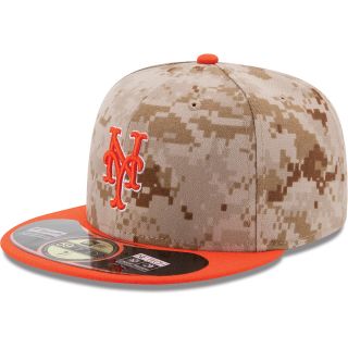 NEW ERA Mens New York Mets Memorial Day 2014 Camo 59FIFTY Fitted Cap   Size 7,