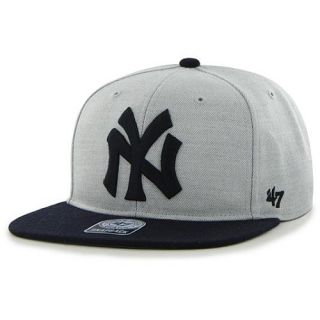 47 BRAND Mens New York Yankees Catfish Adjustable Cap   Size Adjustable, Grey