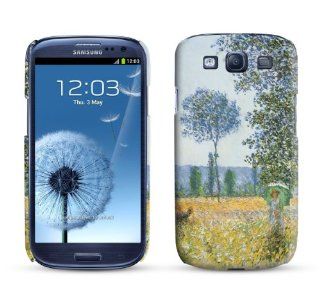 Samsung Galaxy S3 Case Sunlight Effect Under the Poplars 1887 Claude Monet Cell Phone Cover Cell Phones & Accessories