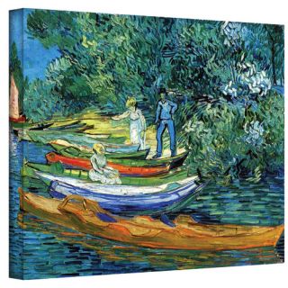 Bank of the Oise at Auver by Vincent Van Gogh Original Painting on