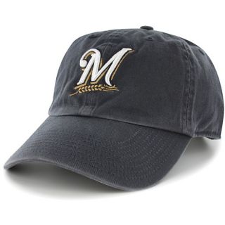 47 BRAND Milwaukee Brewers Clean Up Adjustable Hat   Size Adjustable, Navy