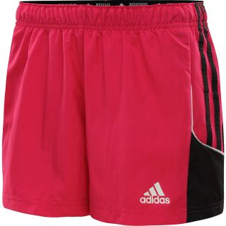 adidas Womens Speedkick Soccer Shorts   Size Small, Pink/black