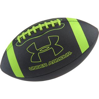 UNDER ARMOUR Gripskin Junior Football   Size Junior, Black/green