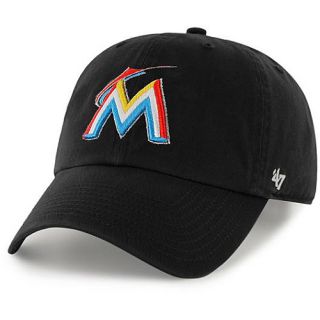 47 BRAND Youth Miami Marlins Clean Up Adjustable Cap   Size Adjustable