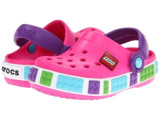 Crocs Kids Crocband Kids Lego Clog Girls Shoes (Pink)