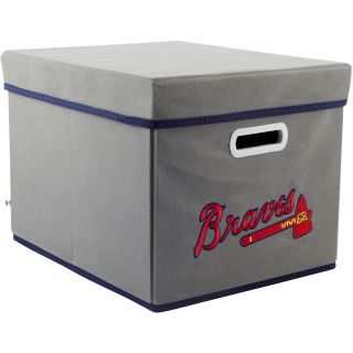MyOwnersBox MLB STACKITS Fabric Storage Cube Atlanta Braves (12200ATL)