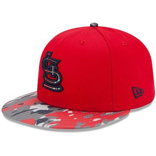 NEW ERA Mens St Louis Cardinals Camo Break 9FIFTY Adjustable Cap   Size