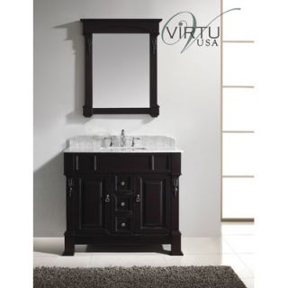 Virtu Huntshire 39.5 Single Sink Bathroom Vanity Set