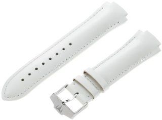 TechnoMarine S7122 NeoClassic 16 mm White Leather Strap with Single Buckle at  Women's Watch store.