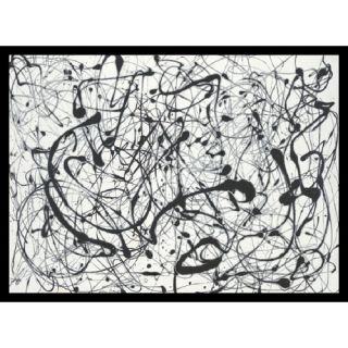 No. 14 Gray by Jackson Pollock Framed Painting Print