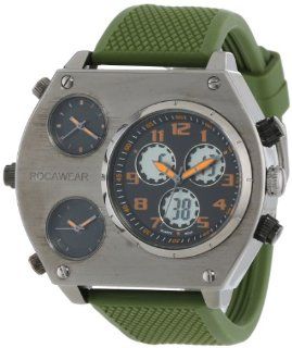Rocawear Men's RM0109B1 735 Stylish Bracelet Enamel Bezel Watch Watches