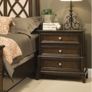 kathy ireland Home by Vaughan Jackson Square 3 Drawer Nightstand